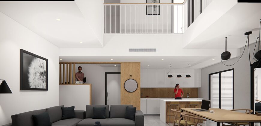 Duplex adosado Amplio y Moderno modelo B